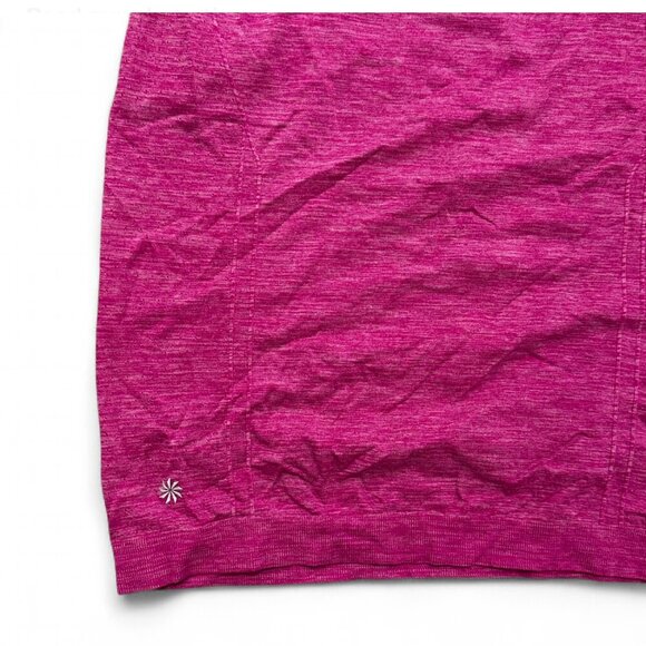 Athleta Tank Top Womens XS Pink Nylon Gym Workout Running Sleeveless - Picture 4 of 4